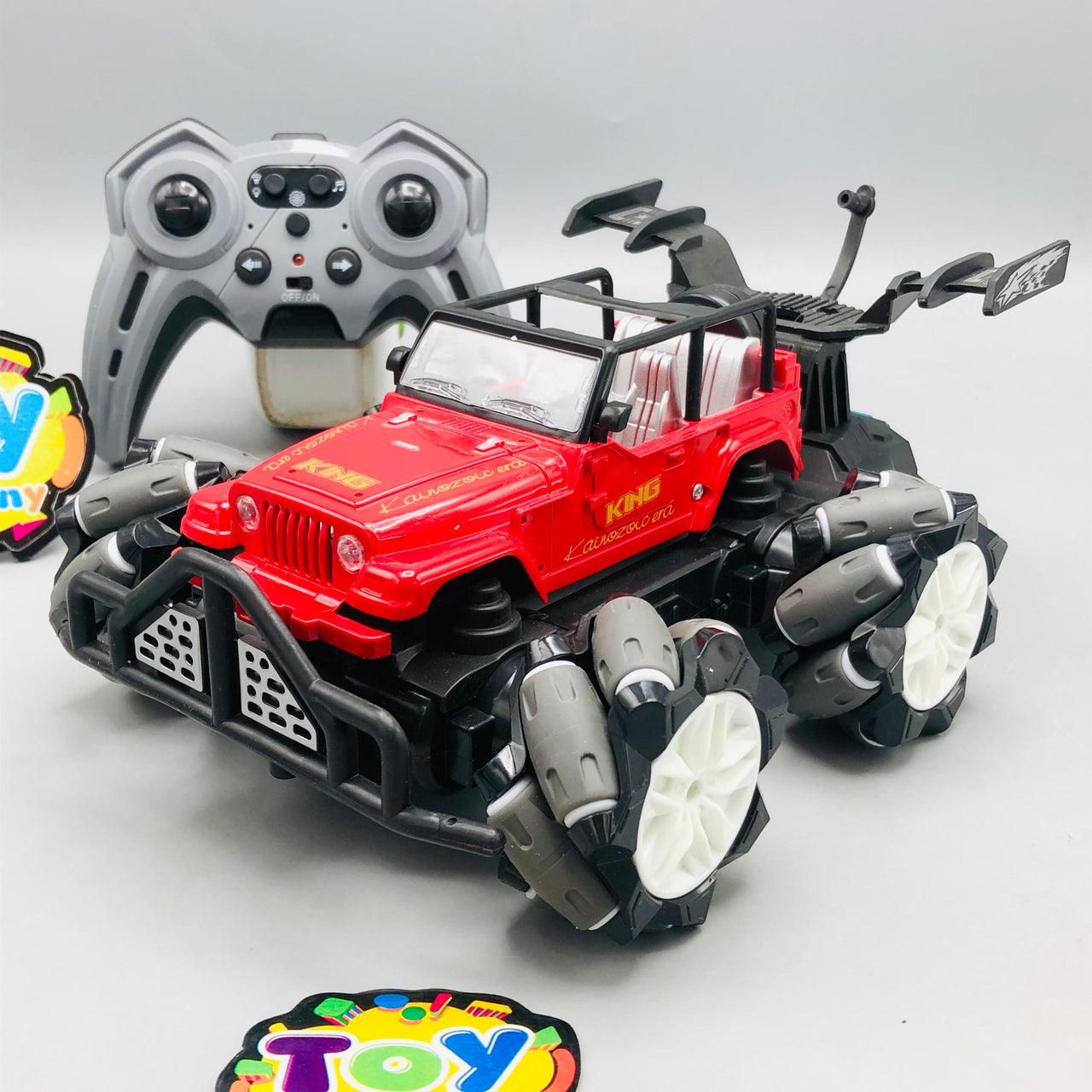 1:18 RC Remote & Watch Control Sport Stunt Car With Smoke