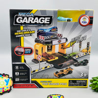 30Pcs DIY Manual Mega Garage Set With Alloy Car