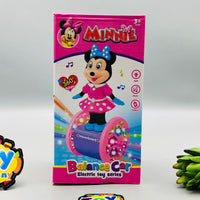 Electric Minnie Balance Car Toy With light & Music