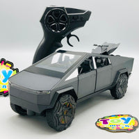 1:24 RC Diecast Tesla Model With Quad Bike