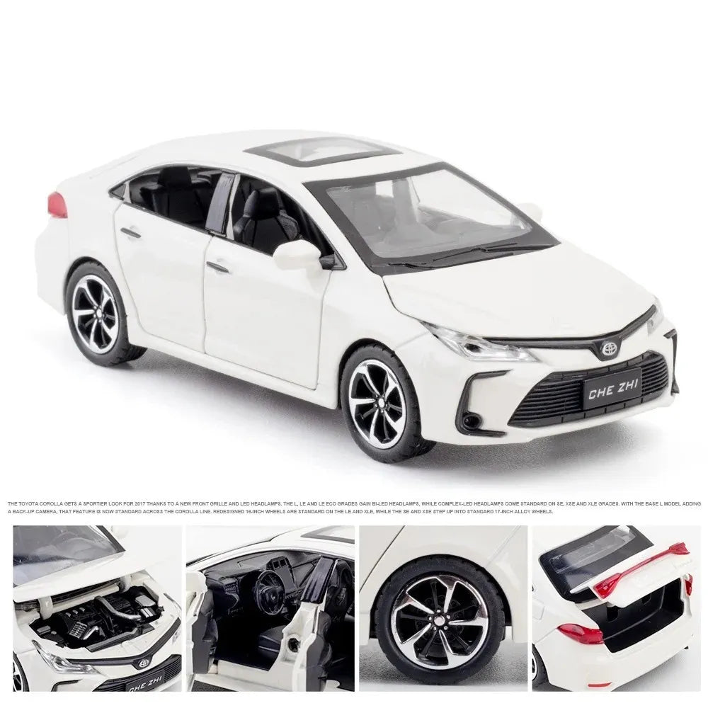 1:32 Diecast Toyota Corolla Hybrid Model Car