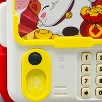 Lucky Cat Face Recognition & Fingerprint Unlock ATM Machine