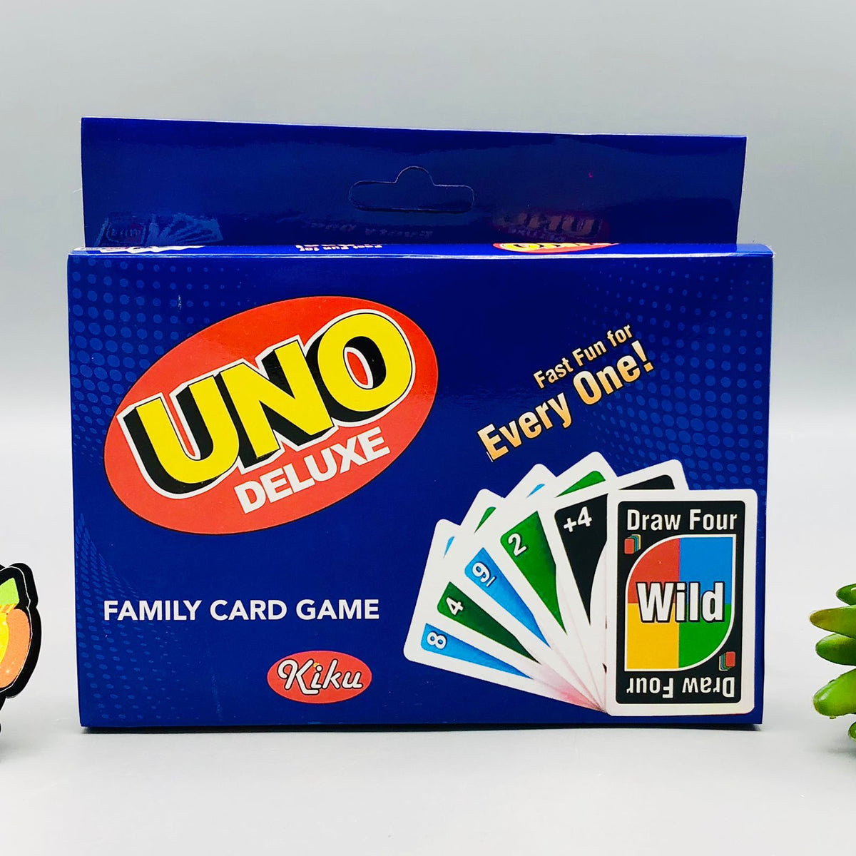 UNO Deluxe Family Card Game - 108 Cards
