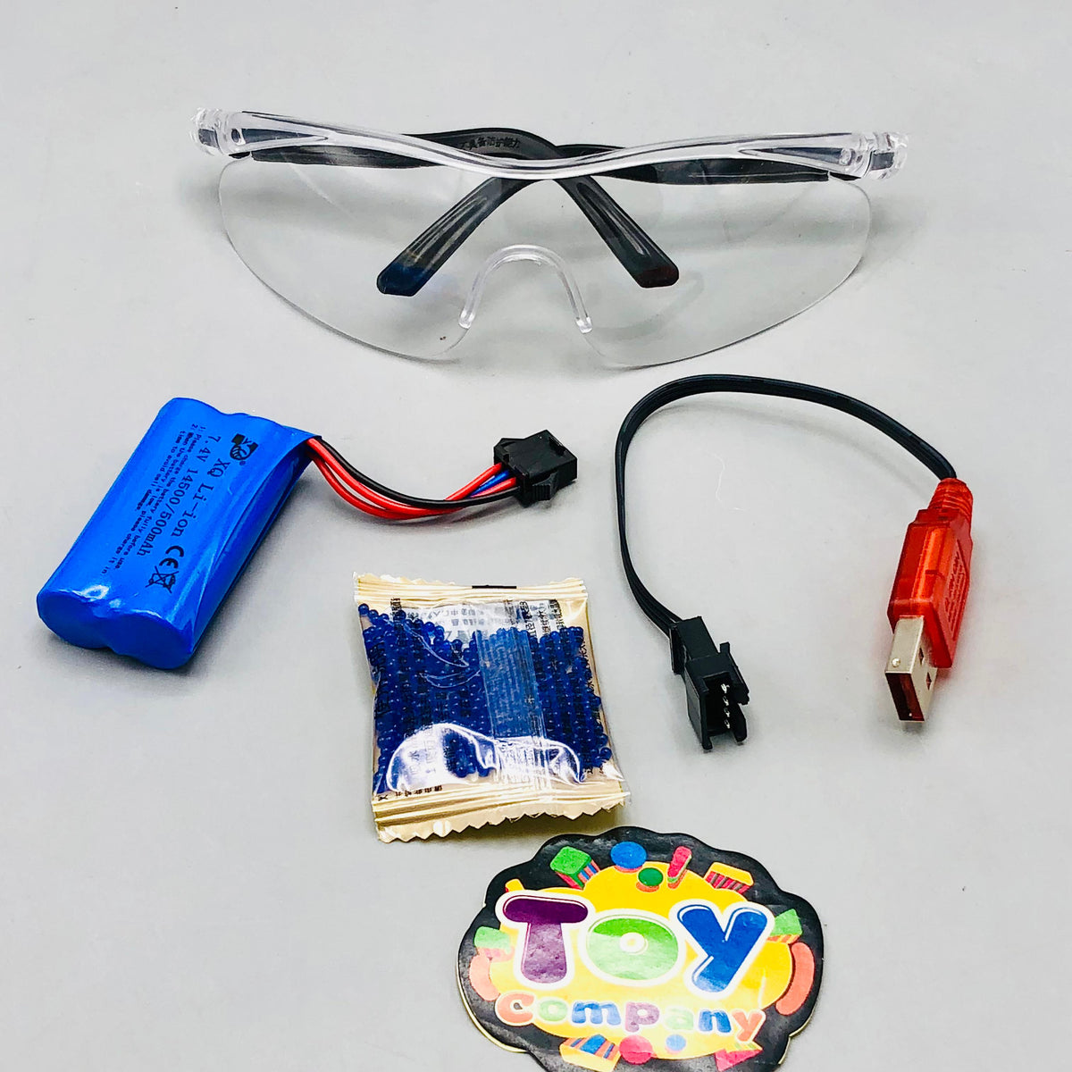 Rechargeable Water Bullet Shooting Large Vector Gun