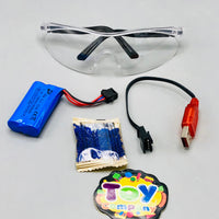 Rechargeable Water Bullet Shooting Large Vector Gun