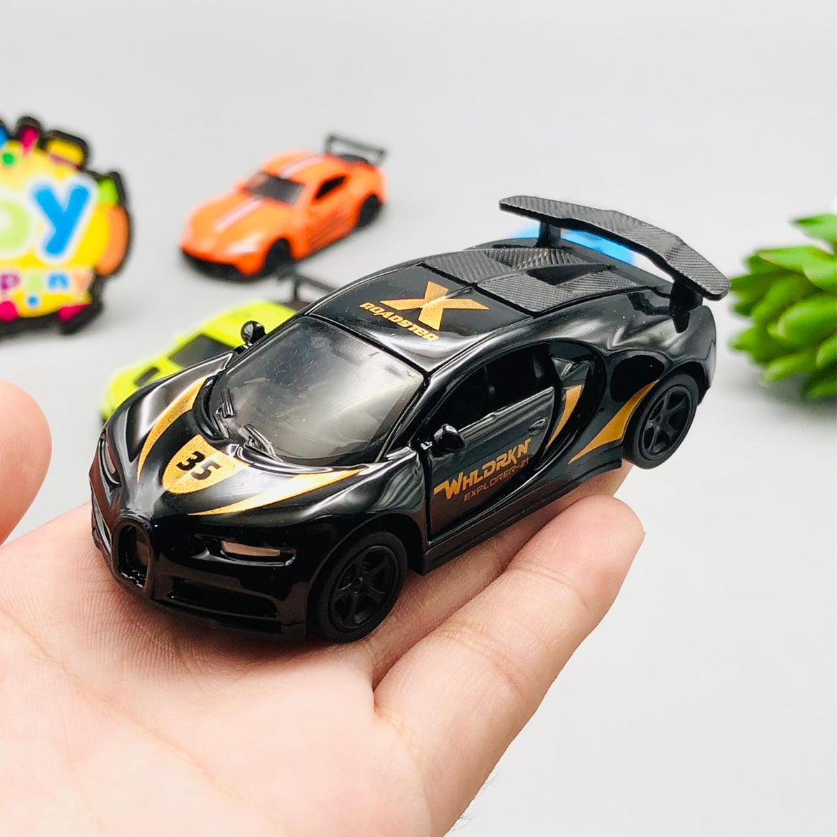 1:64 Mini Diecast Pullback Racing Cars