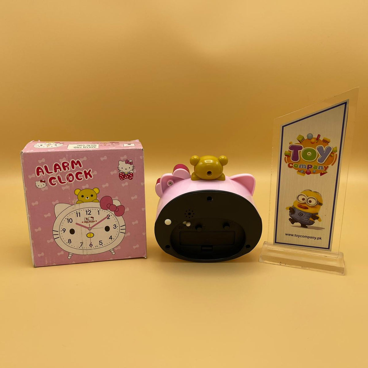 Hello Kitty Table Clock