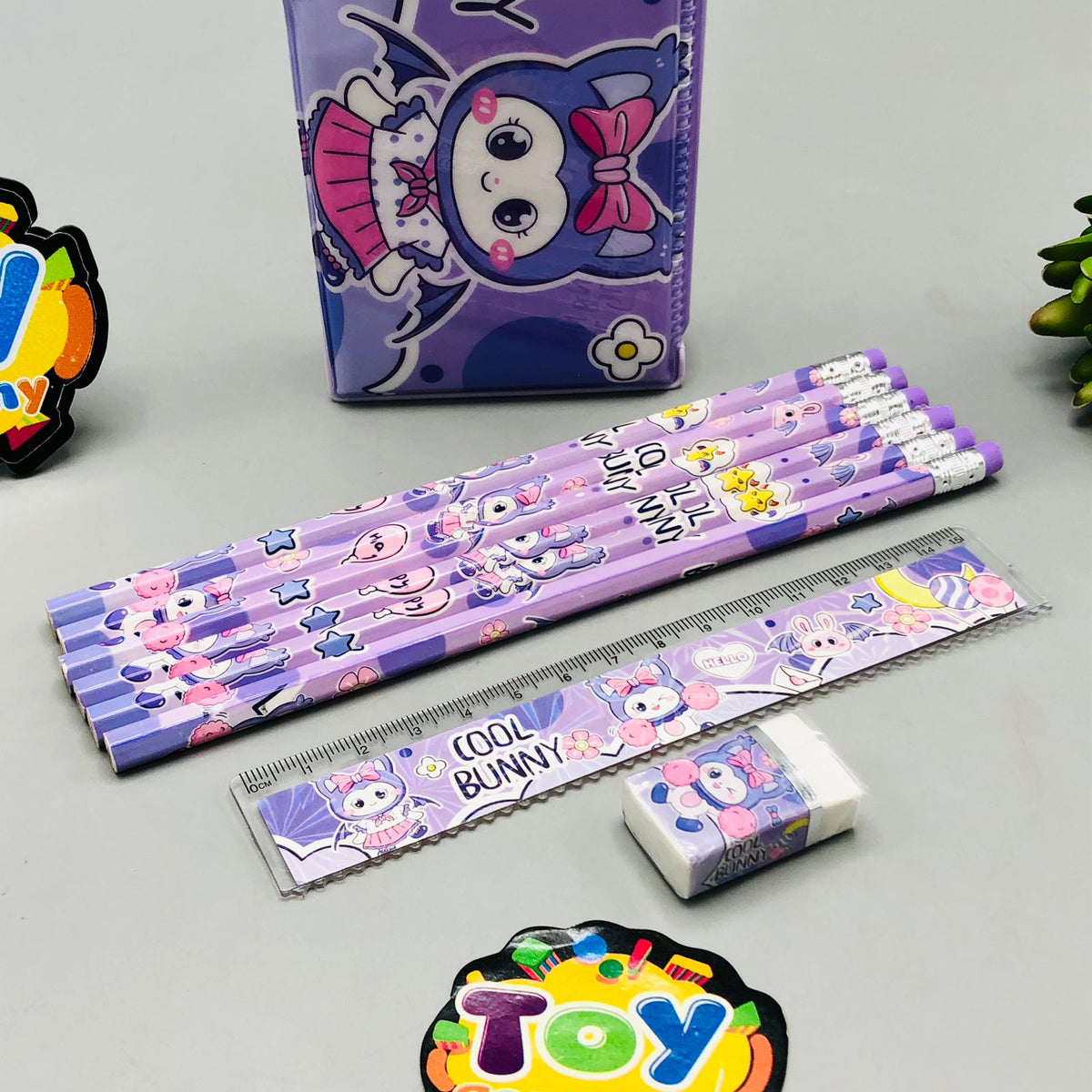 Premium Bunny Kids Stationery Set