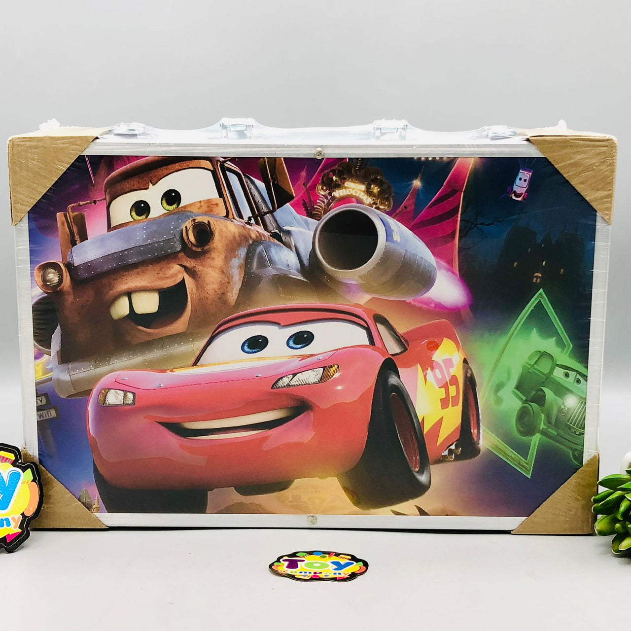 145Pcs Premium McQueen Themed Kids Painting Kit Briefcase