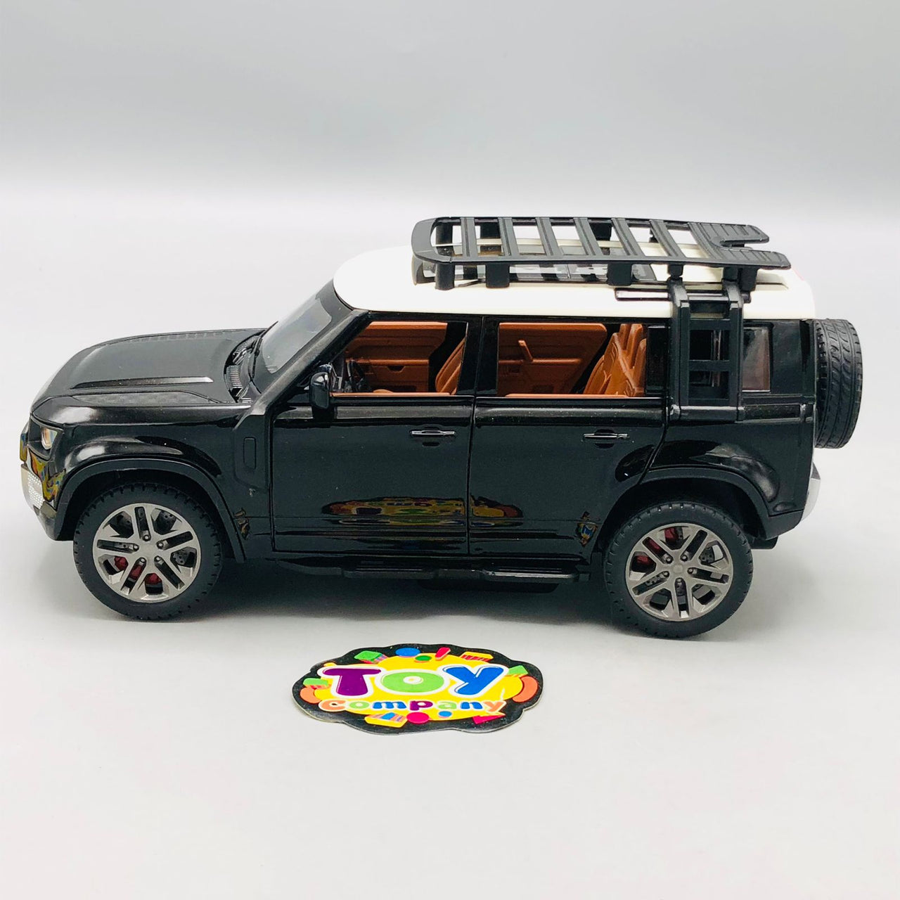 1:22 RC Diecast Land Rover Defender Model Car With Smoke