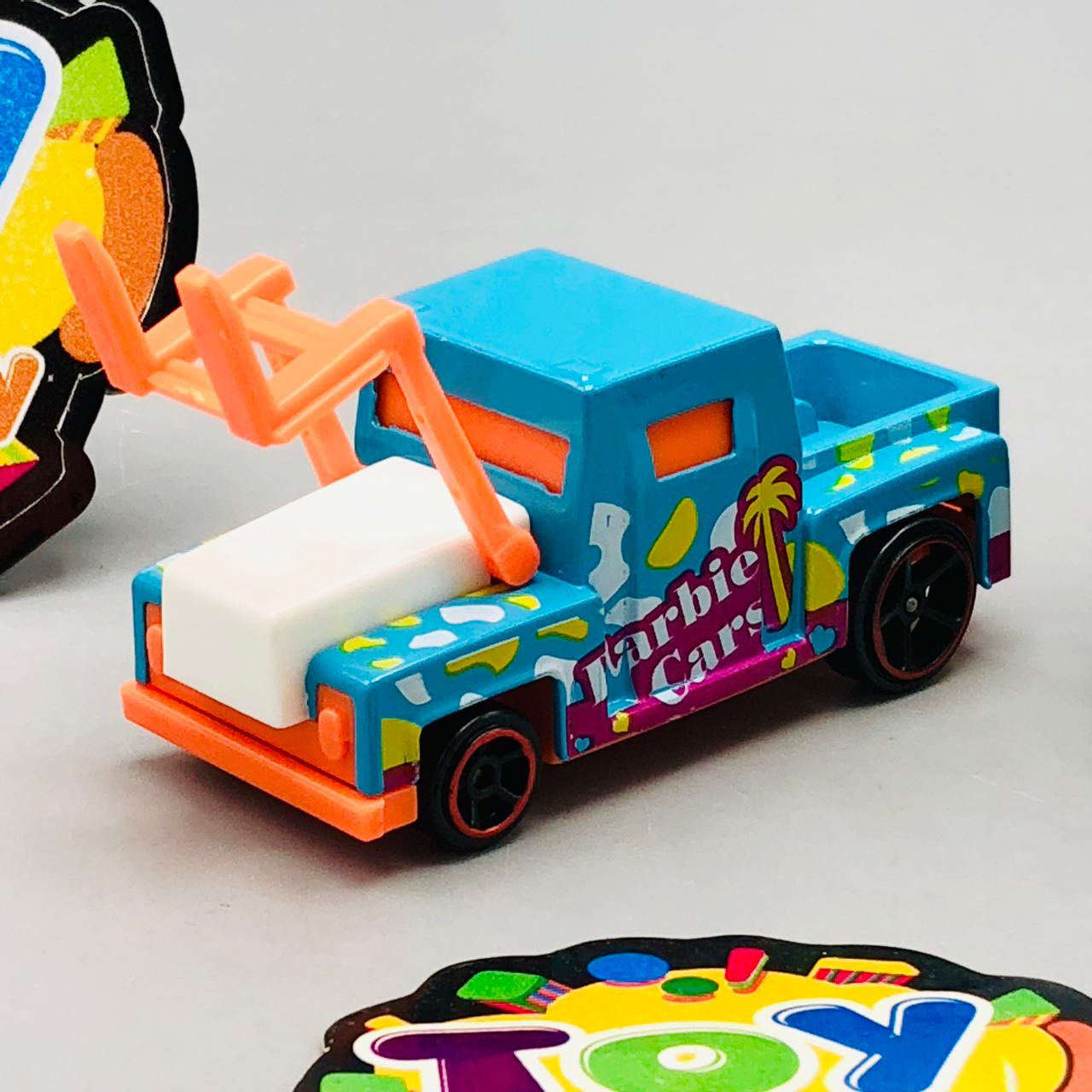10Pcs Barbie Mini Diecast Inertial Cars Set