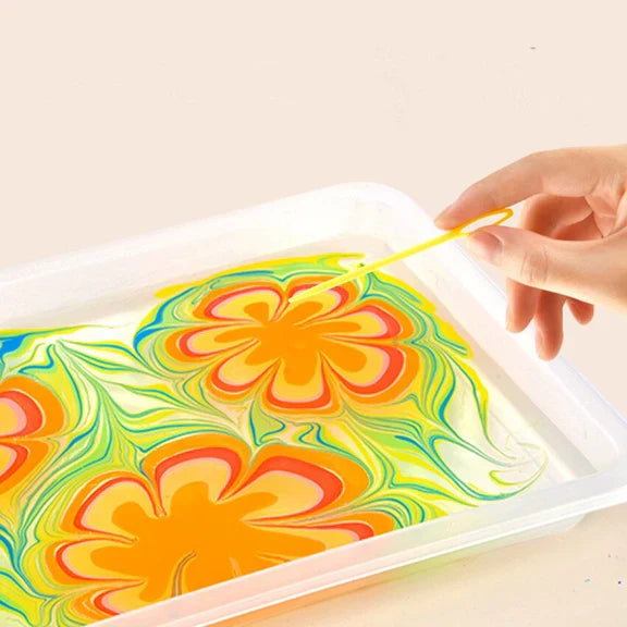 DIY The Master Of The Ebru Water Marble Painting