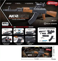 7.4V Electric AK47 Large Gel Blaster Shooting Rifle
