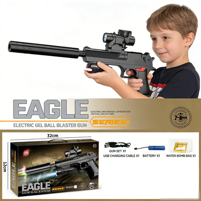 7.4V Electric Eagle Gel Blaster Shooting Gun