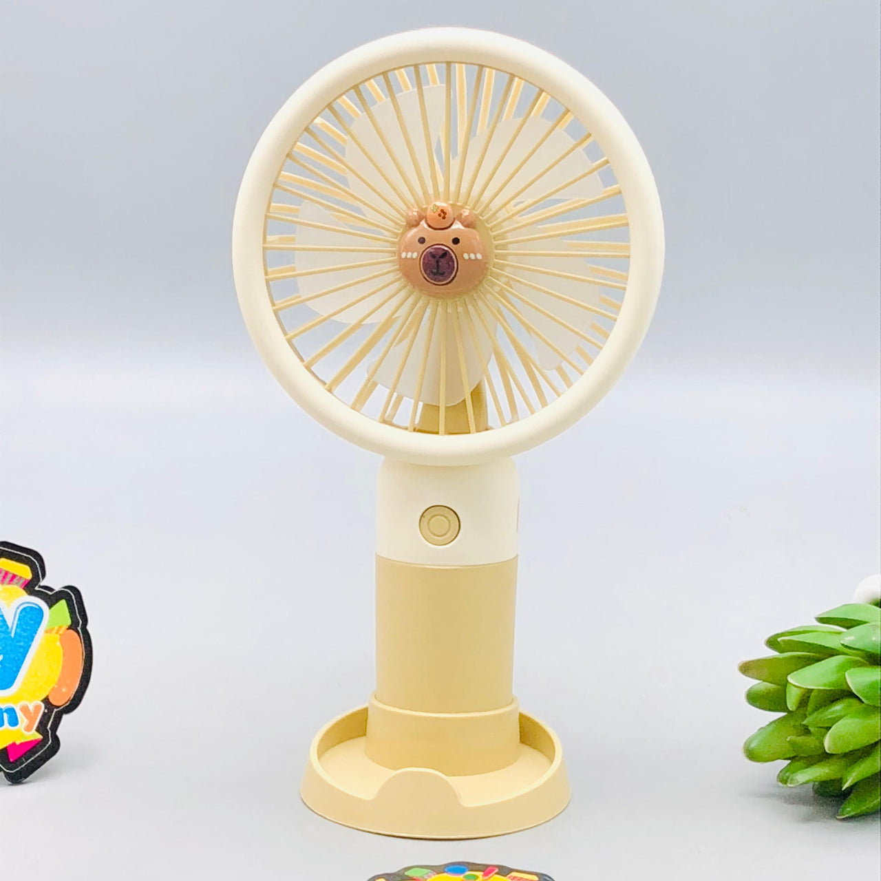 7.5" Rechargeable Capybara Cooling Fan