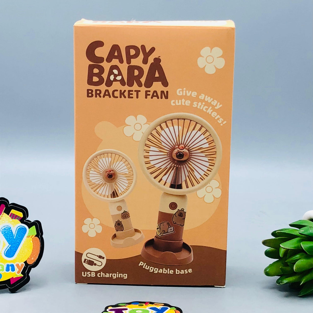 7.5" Rechargeable Capybara Cooling Fan