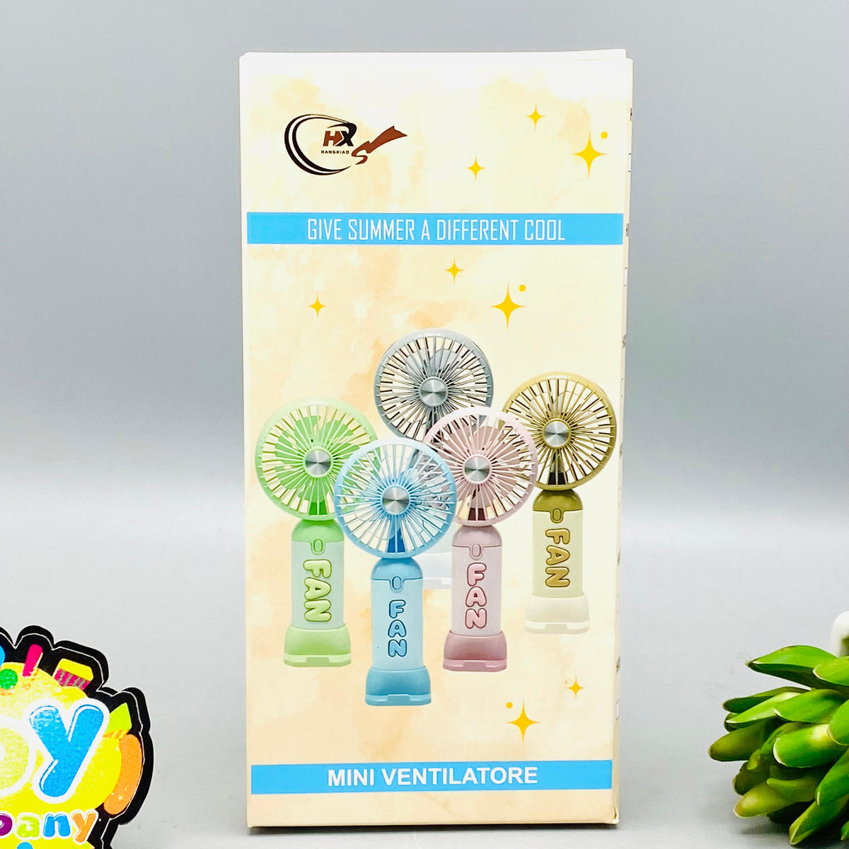 7.5" Rechargeable & Handheld Cooling Fan