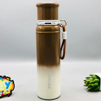 700ml Stainless Steel Sports Water Bottle - Brown