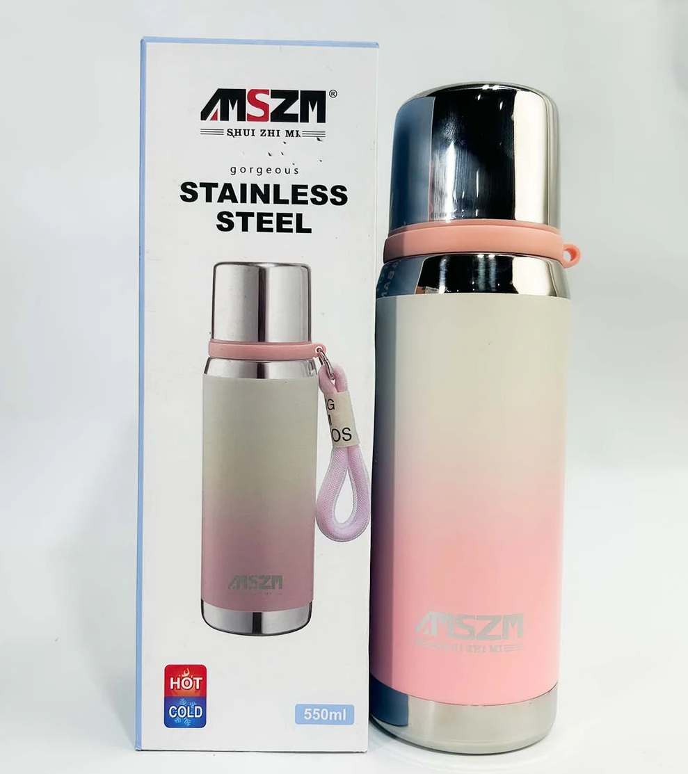 700ml Stainless Steel Water Bottle - Pink
