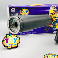 M416 Water Bullet Shooting Gun With Colorful Light Silencer