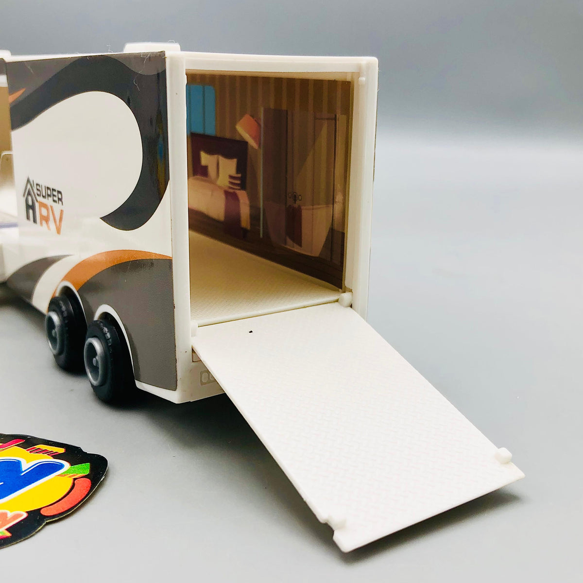 ARV Diecast Model Container Truck
