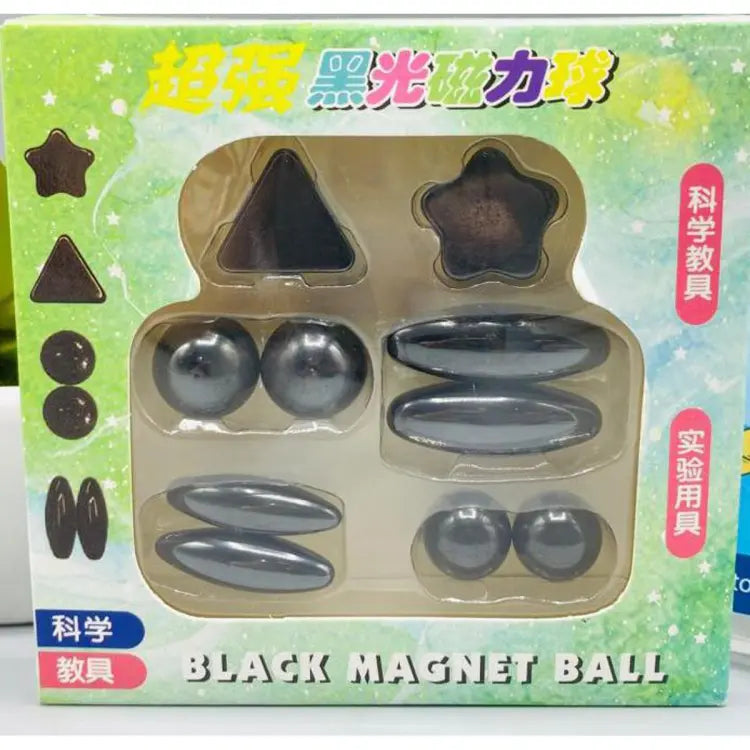 10Pcs Black Magnet Balls