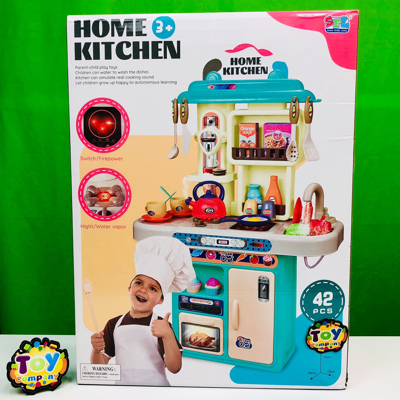 42Pcs Water Circulation Home Kitchen With Light & Sound