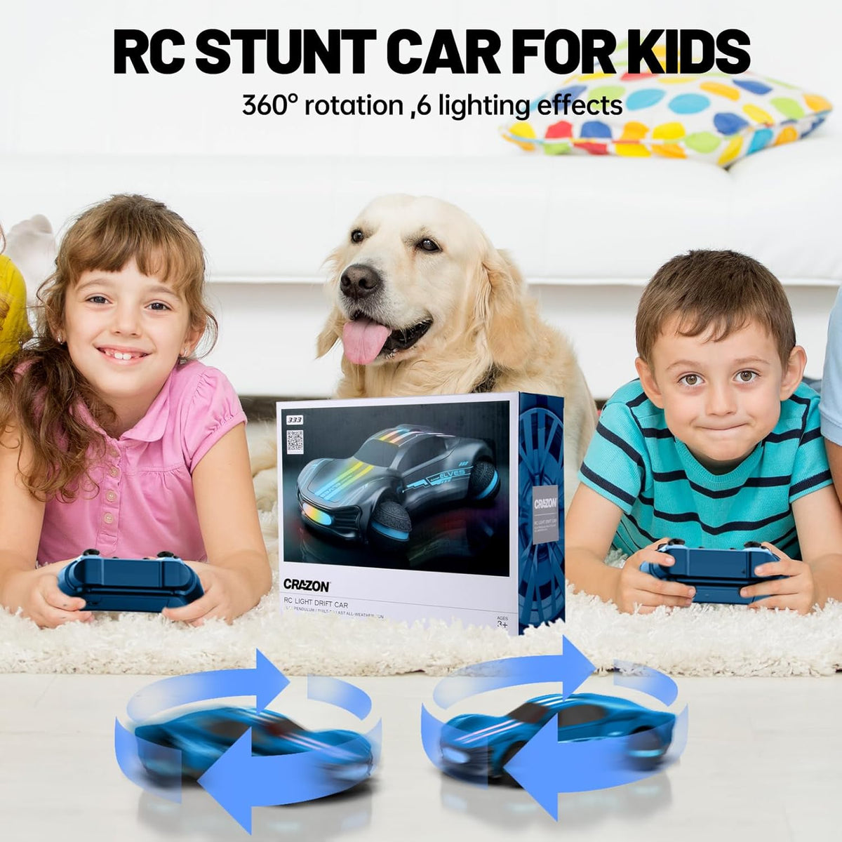 RC Crazon 4WD Round Wheels Drift Car
