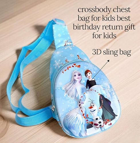 Mini Frozen 3D Shell Kids Sling Bag