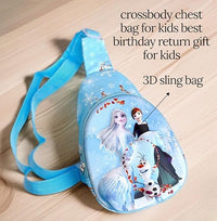 Mini Frozen 3D Shell Kids Sling Bag