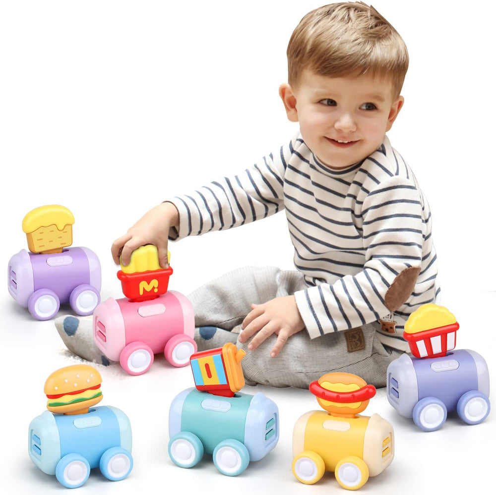 Premium Fast Food Friction Cars - Pack of 6