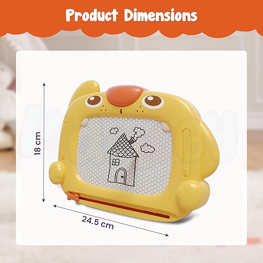 2 in 1 Premium Magnetic Beads & Drawing Board