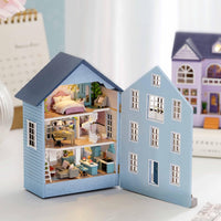 DIY Miniature Molan House With LED Lights