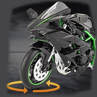 1:12 Diecast Kawasaki Ninja H2R Model Bike