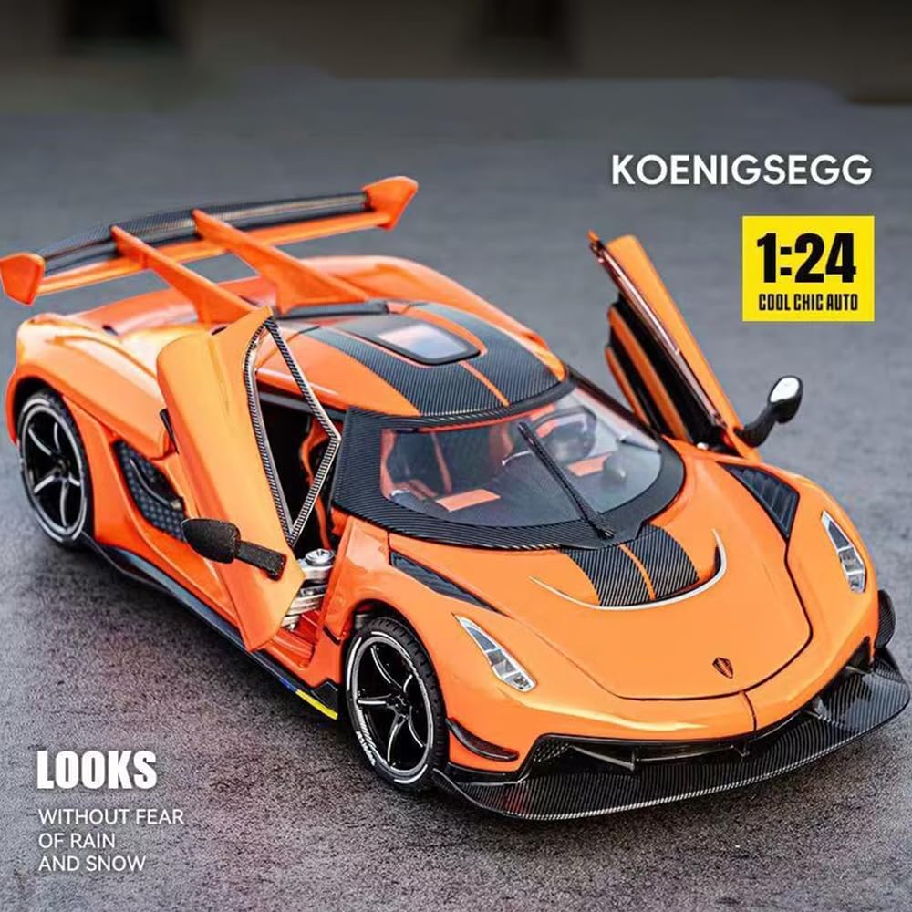 1:24 Diecast Koenigsegg Jesko Sports Model Car