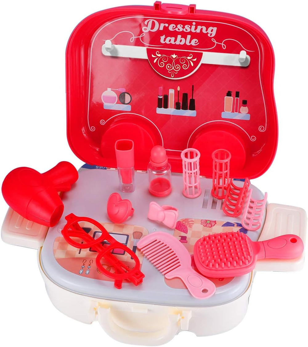 2 In 1 Dressing Table Play Set 19 Pcs