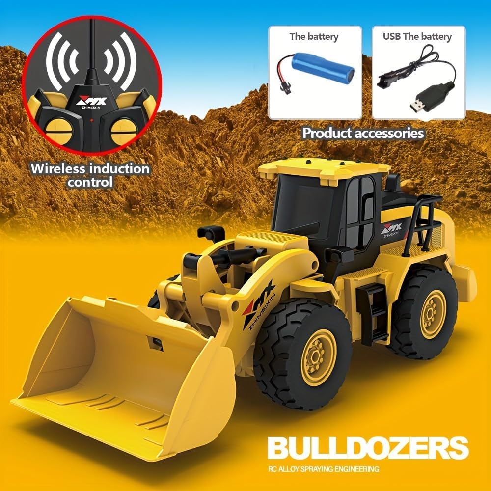 2.4G Remote Control Bulldozer With Lights