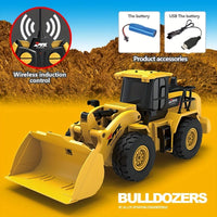 2.4G Remote Control Bulldozer With Lights