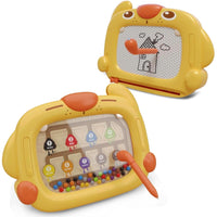 2 in 1 Premium Magnetic Beads & Drawing Board