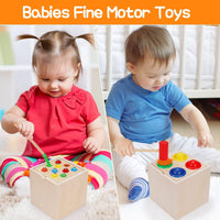 5in1 Wooden Montessori Educational Toy