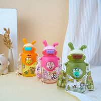 650ml Premium Rabbit Design Sipper Water Bottle