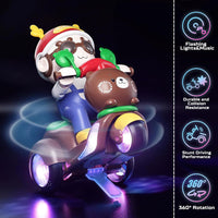 Thumbnail for Electric Cute Rocking Stunt Tricycle