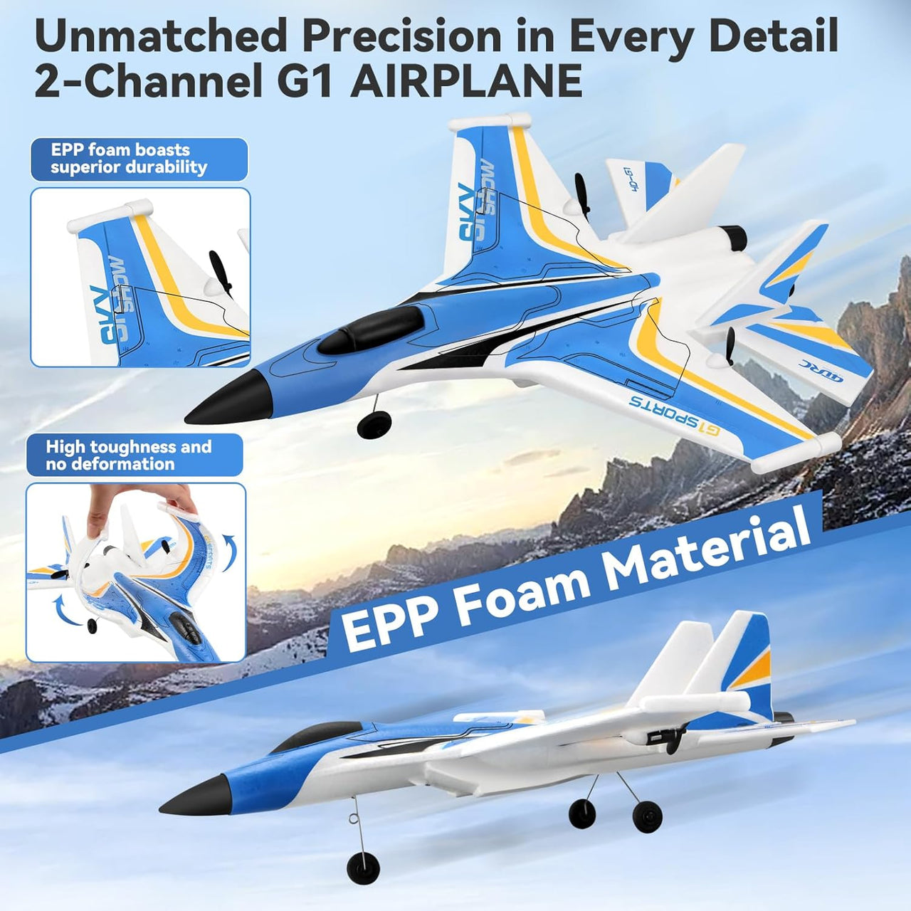 2.4G RC G1 Sky Glider Aircraft