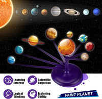 DIY Solar System Model Kit With Projection Function