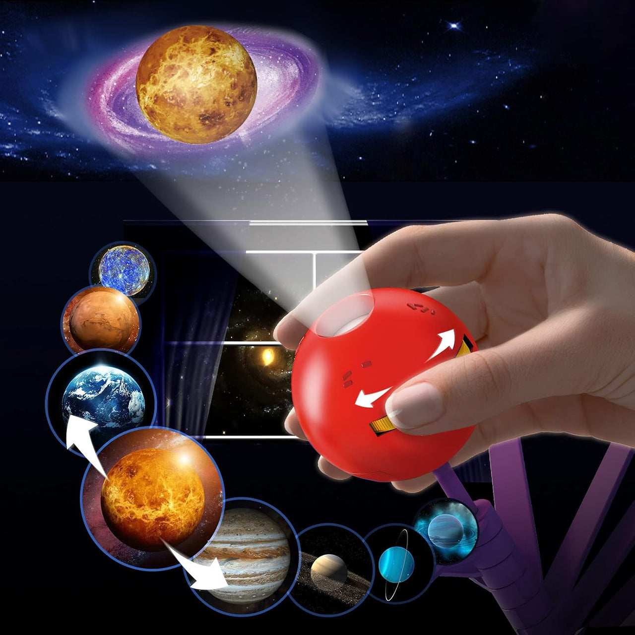 DIY Solar System Model Kit With Projection Function