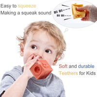 Soft Educational Building Blocks & Teether Toys
