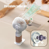6* Inches Rechargeable Mini Cute Handheld Fan