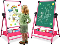 Thumbnail for Children's Folding Easel Double-Sided Art Board