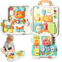 Multi-functional Montessori Puzzle Busy Book