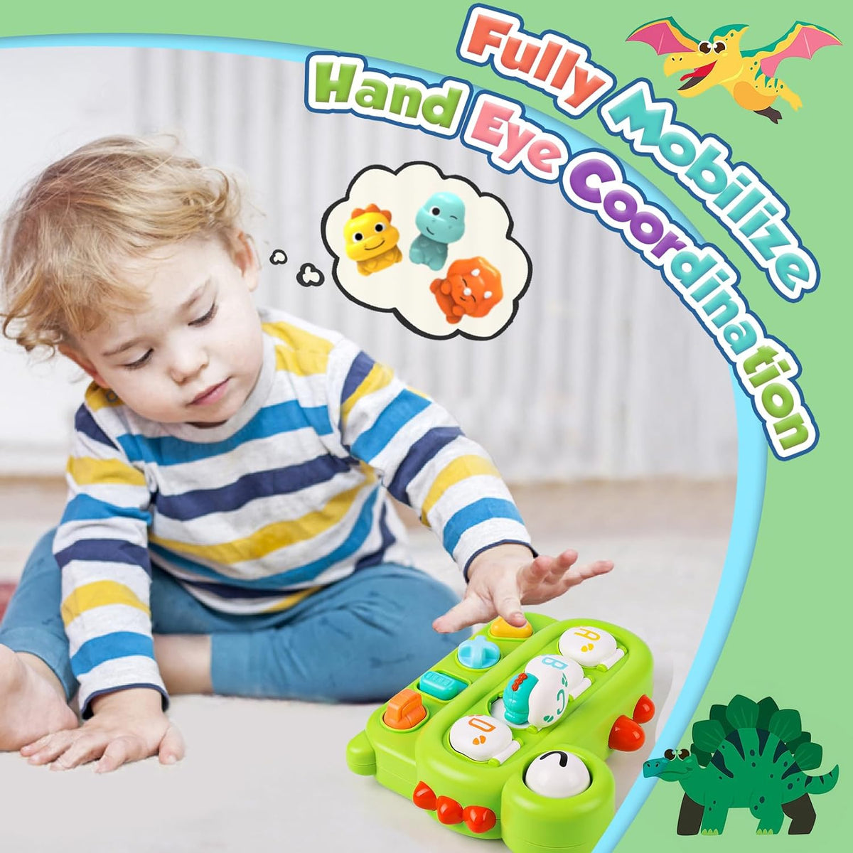 Dinosaur Land Pop-up Activity Toy